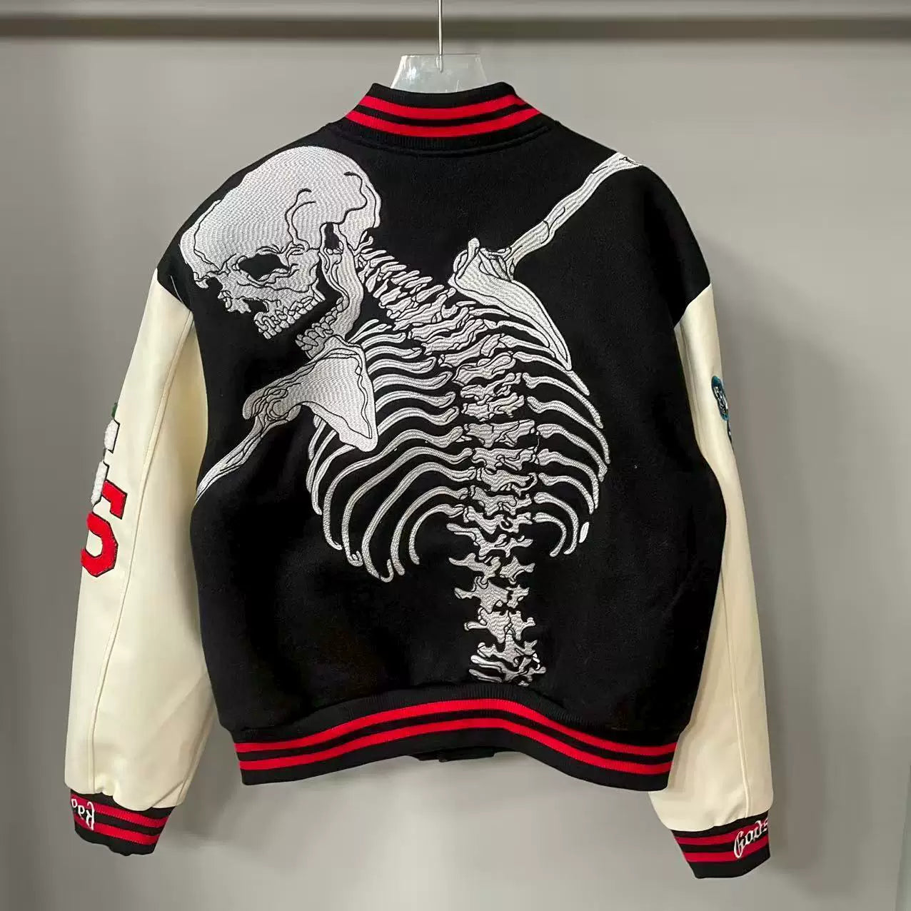 GODSPEED Heavy Embroidered Skull Thick Jacket