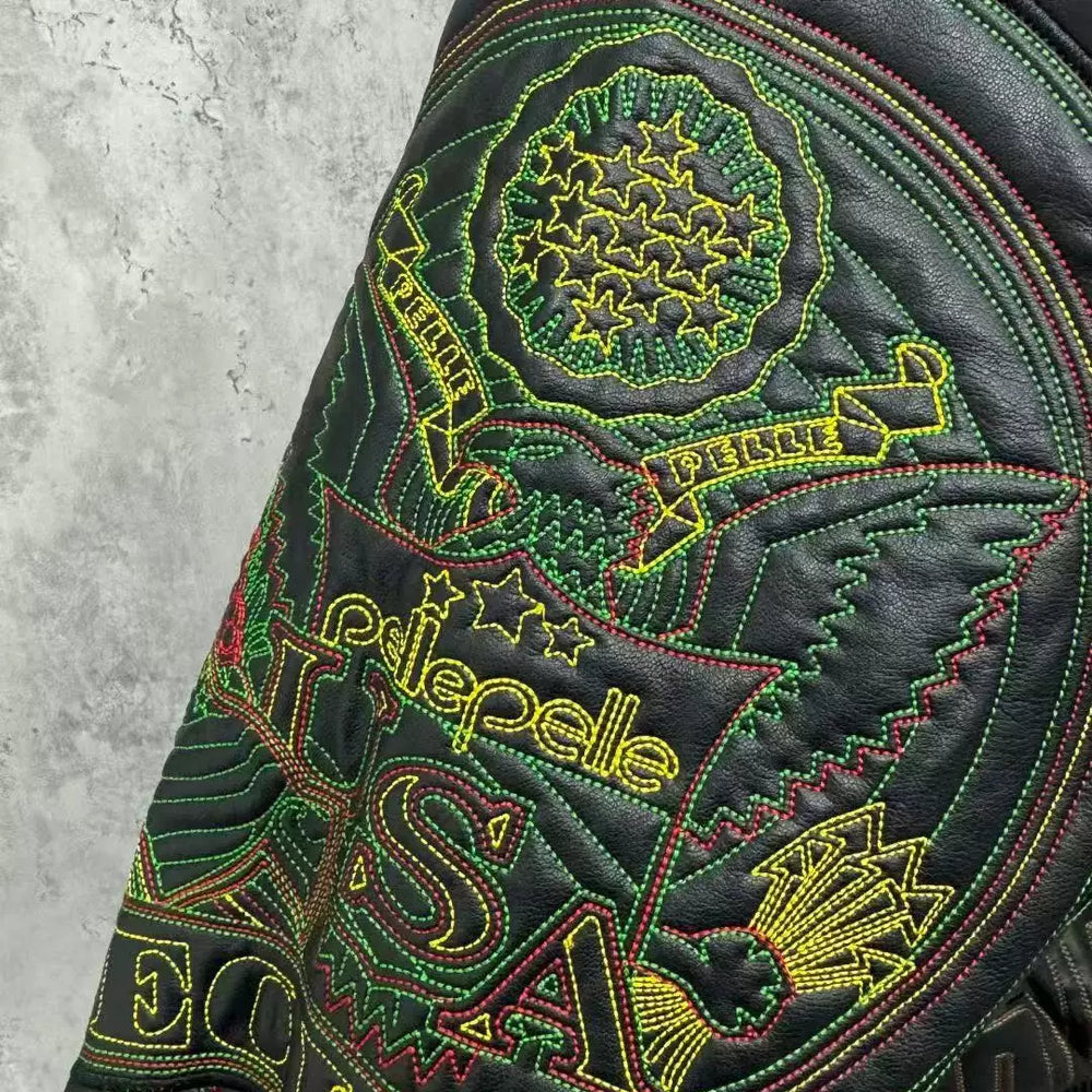 Who decision war heavy embroidered jacket
