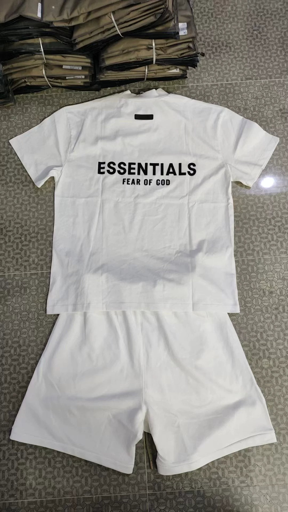 FOG ESSENTIALS Cotton Sports Casual Set