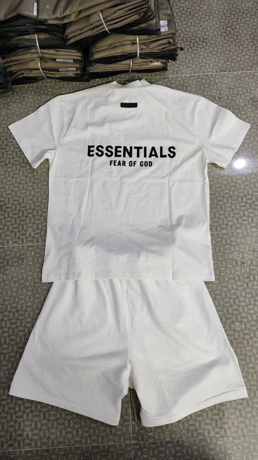 FOG ESSENTIALS Cotton Sports Casual Set