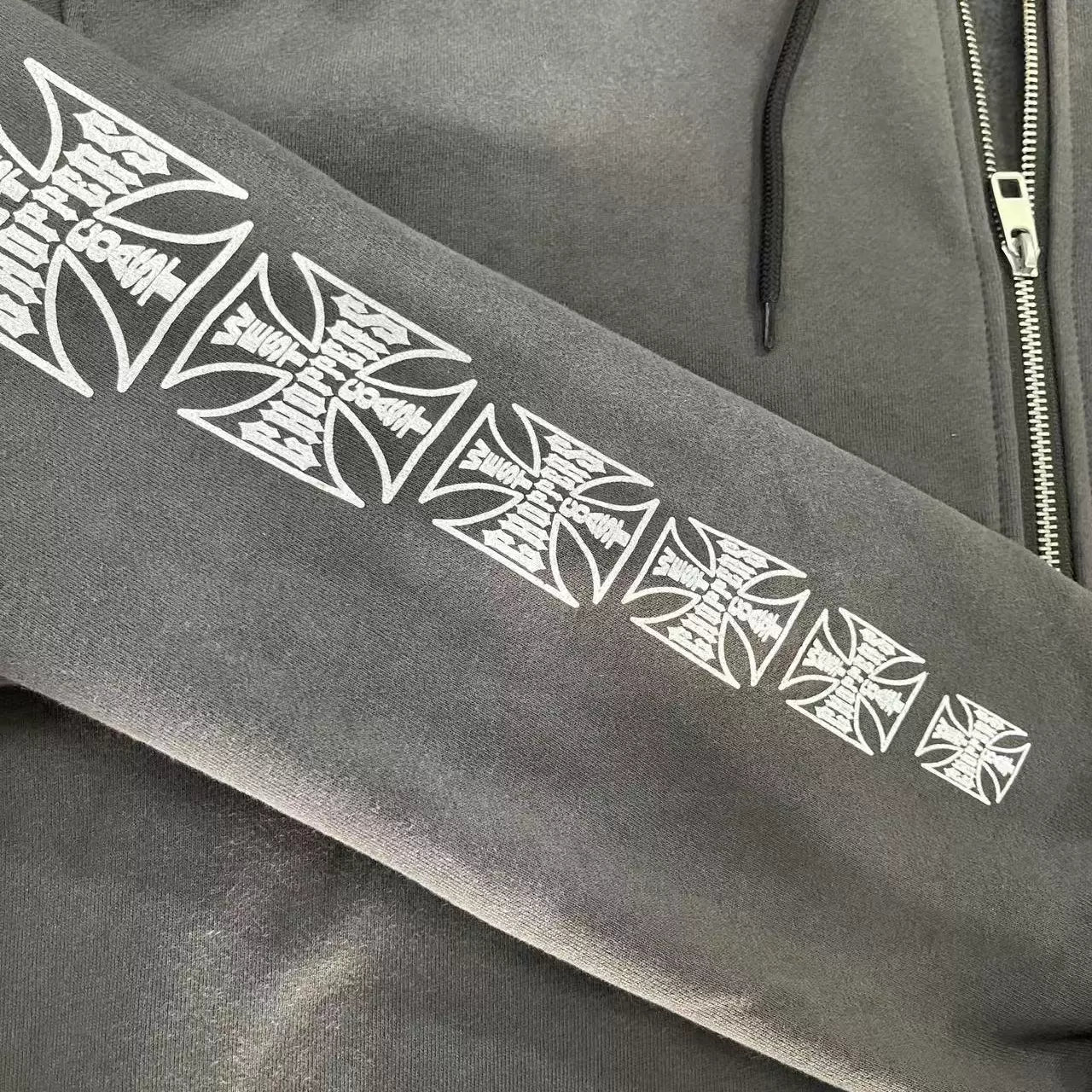 West Coast Choppers West Coast Printed Zip Coat