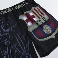 Travis Scott x Barça "Cactus Jack" Mesh Shorts