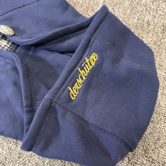 Derschutze Gallery badge embroidered cardigan jacket