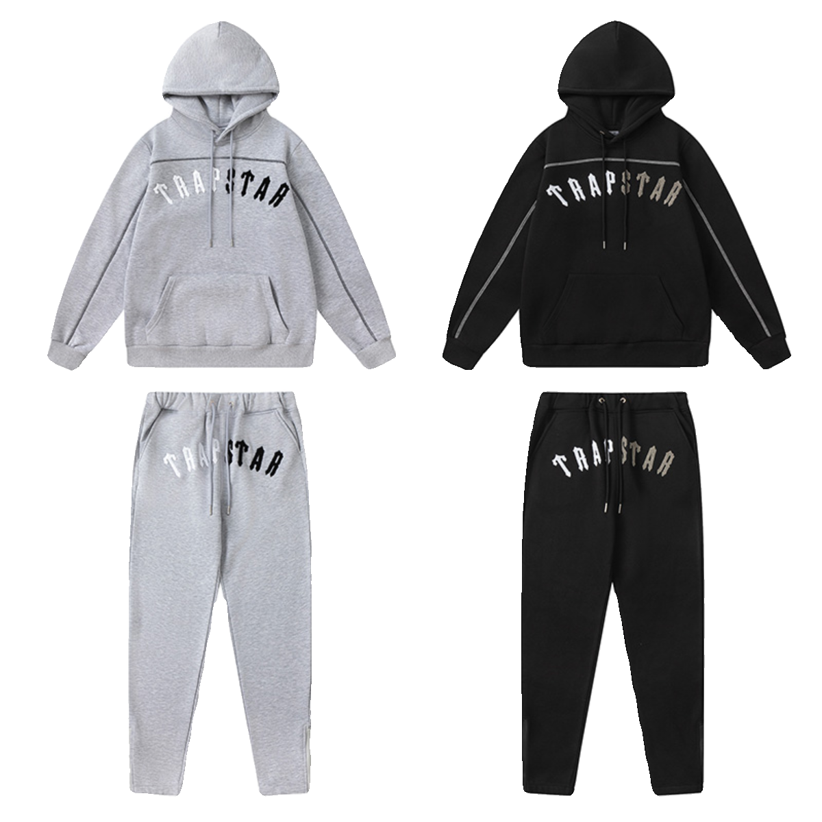 Trapstar Towel Embroidered Letters Sports Casual Set