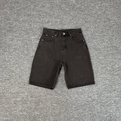 Derschutze Embroidered Denim Shorts