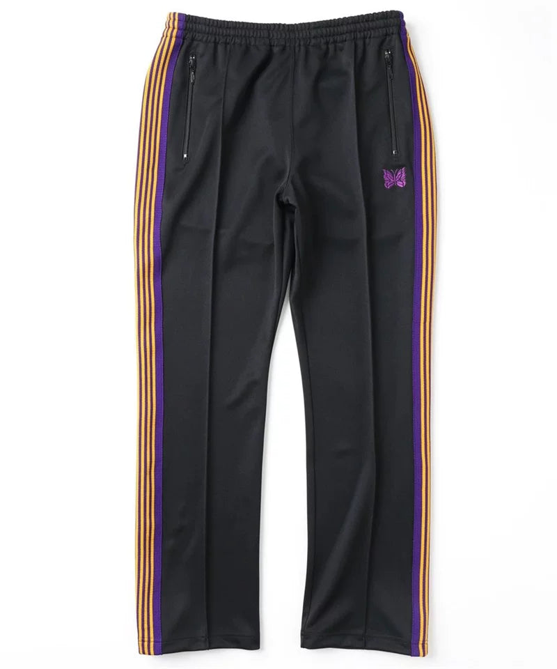 Needles Butterfly Ribbon Straight-Tee Casual Pants