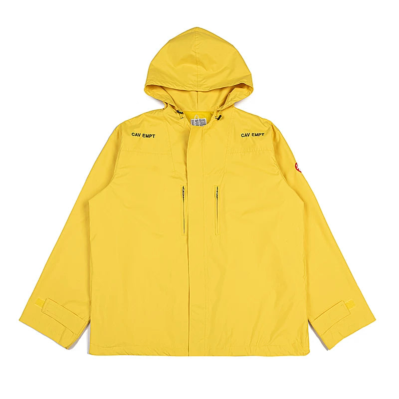 CAVEMPT embroidered LOGO solid color hooded jacket