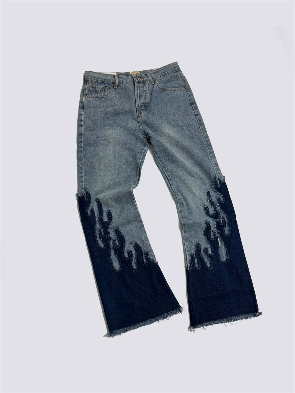 GALLERY DEPT Patchwork Flame Pants