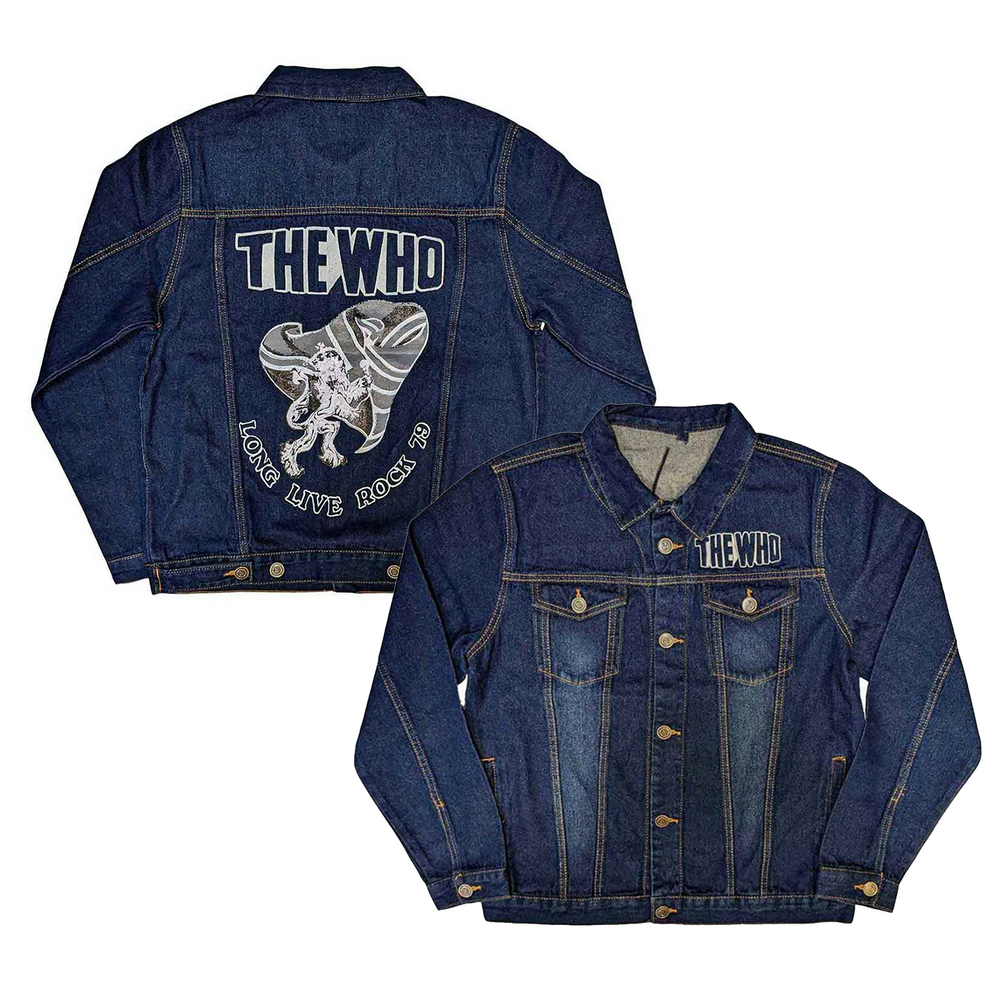TEH WHO BOWIE David Bowie Rock Band Denim Jacket Retro Motorcycle Denim Men's Jacket