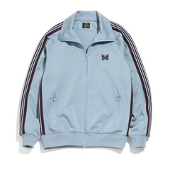 NEEDLES butterfly embroidered LOGO zip jacket