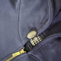 Derschutze Gallery badge embroidered cardigan jacket