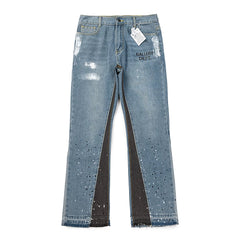 GALLERY DEPT Washed and distressed jeans