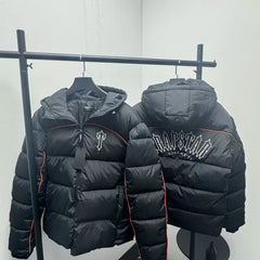 Trapstar three-dimensional embroidery cotton-padded jacket