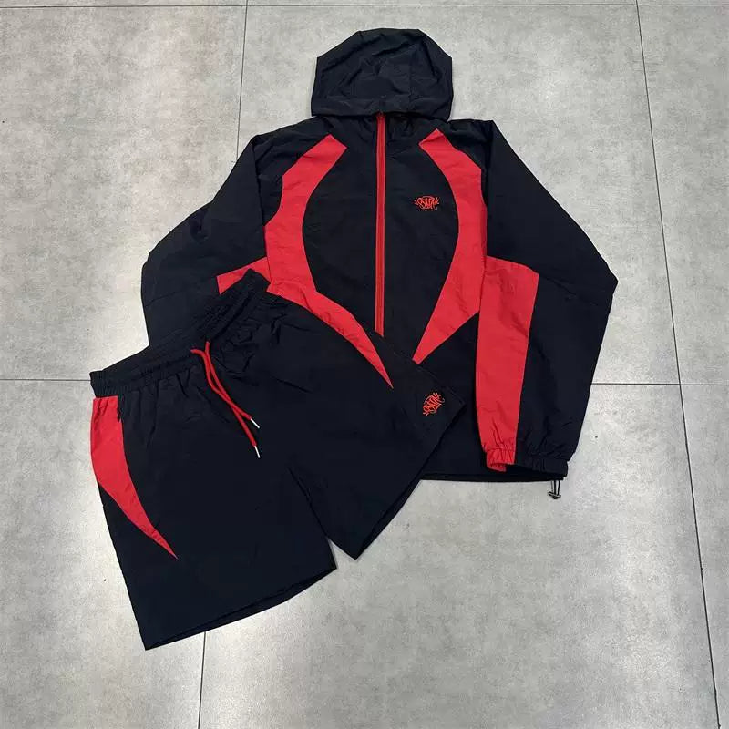 Synaworld embroidery woven leisure sports set