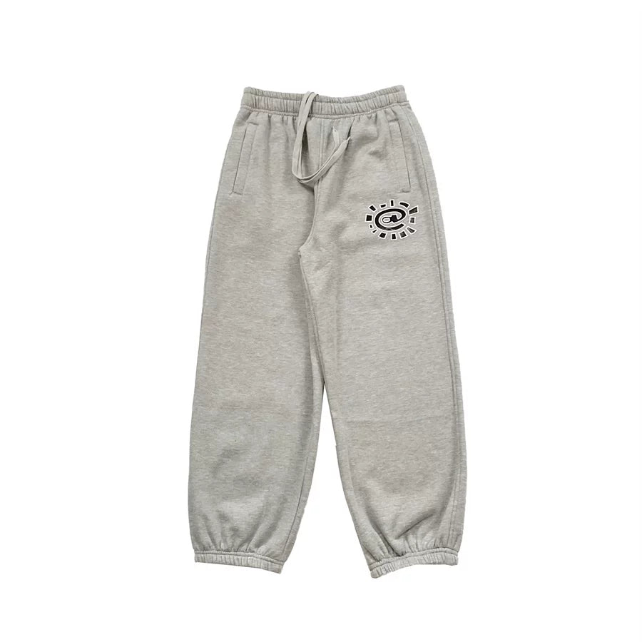 ADWYSD Sun Wrap Printed Fleece Loose Fit Casual Pants