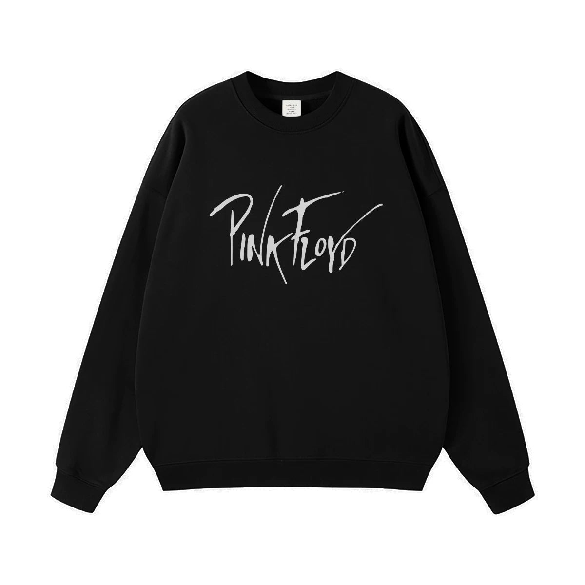 Pink Floyd摇滚乐队美式街头枪花涅槃男女黑灰白纯棉连帽圆领卫衣 (4)