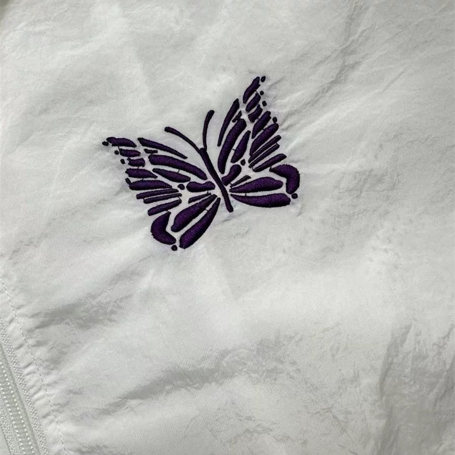 Needles joint 25SS butterfly embroidered jacket