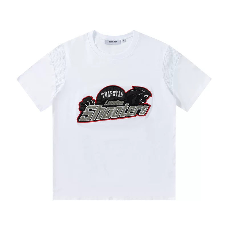 Trapstar Mesh Stitching Panther Towel Embroidered Casual Set