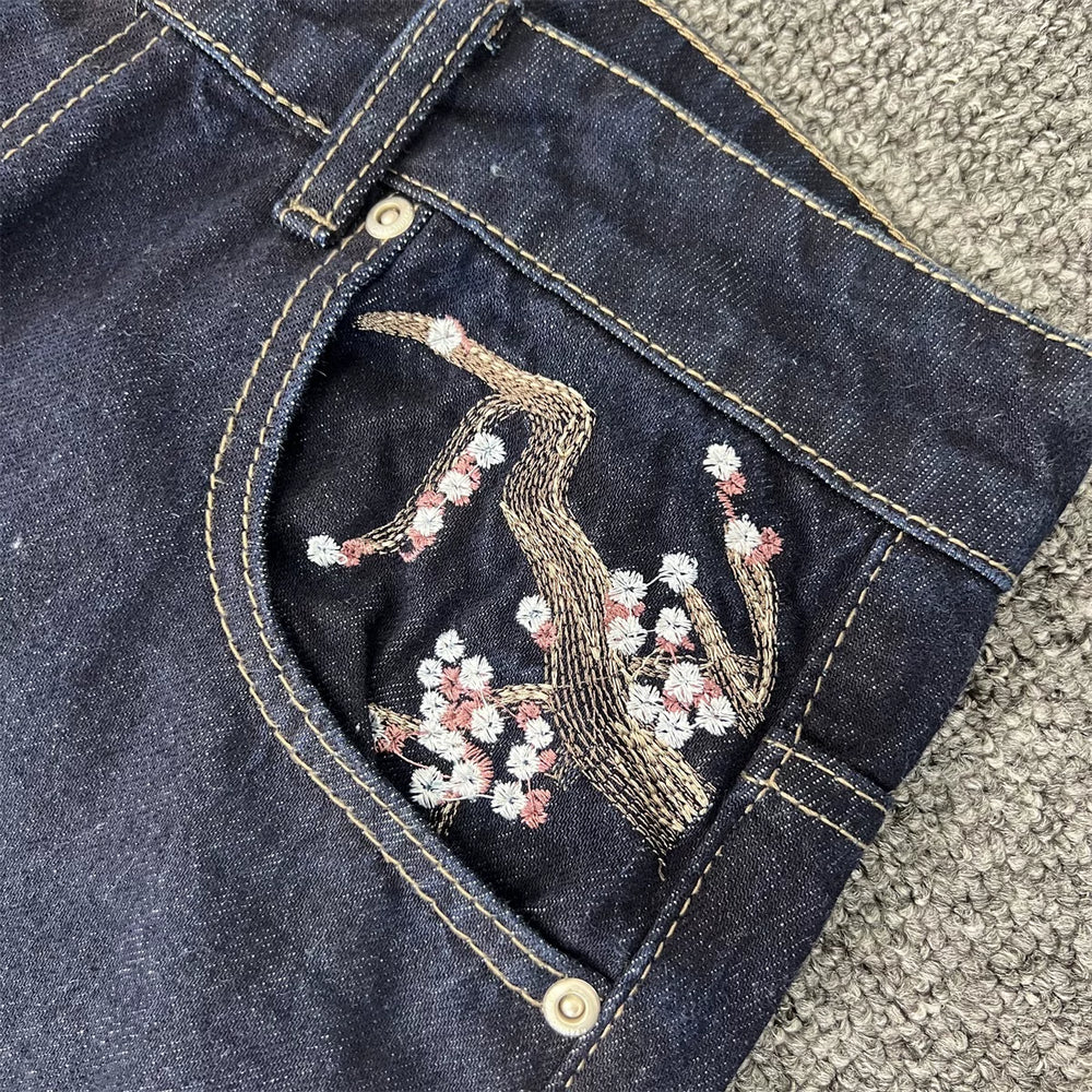 Derschutze blossom v2 raw denim