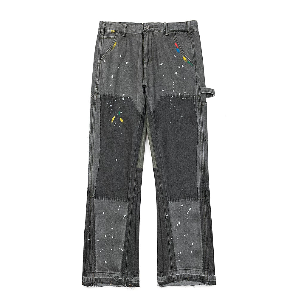 GALLERY DEPT Washed and distressed jeans