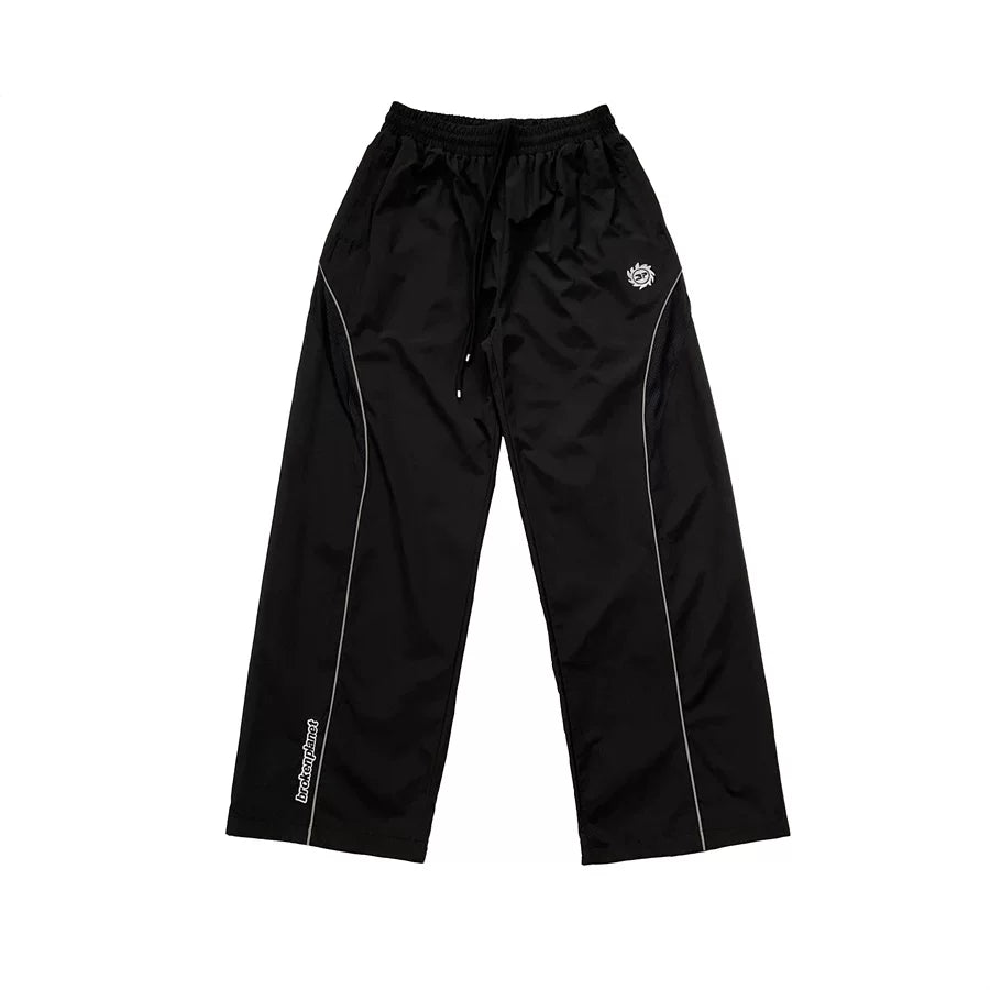 Broken Planet Embroidered Logo Pants Wide-leg Pants