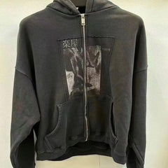 ERD melancholy rich second generation patch print coat