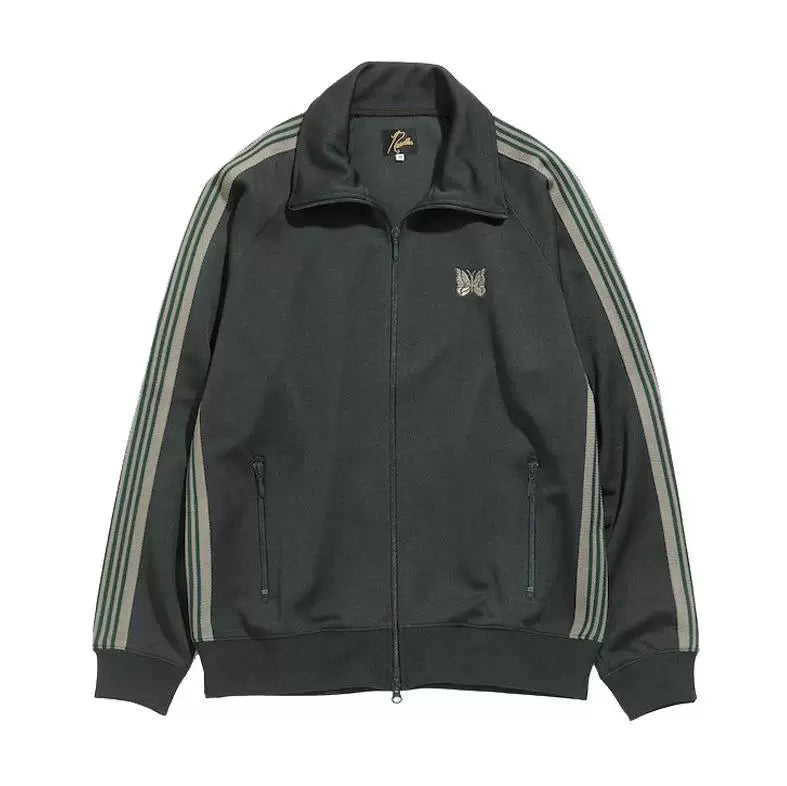 NEEDLES butterfly embroidered LOGO zip jacket