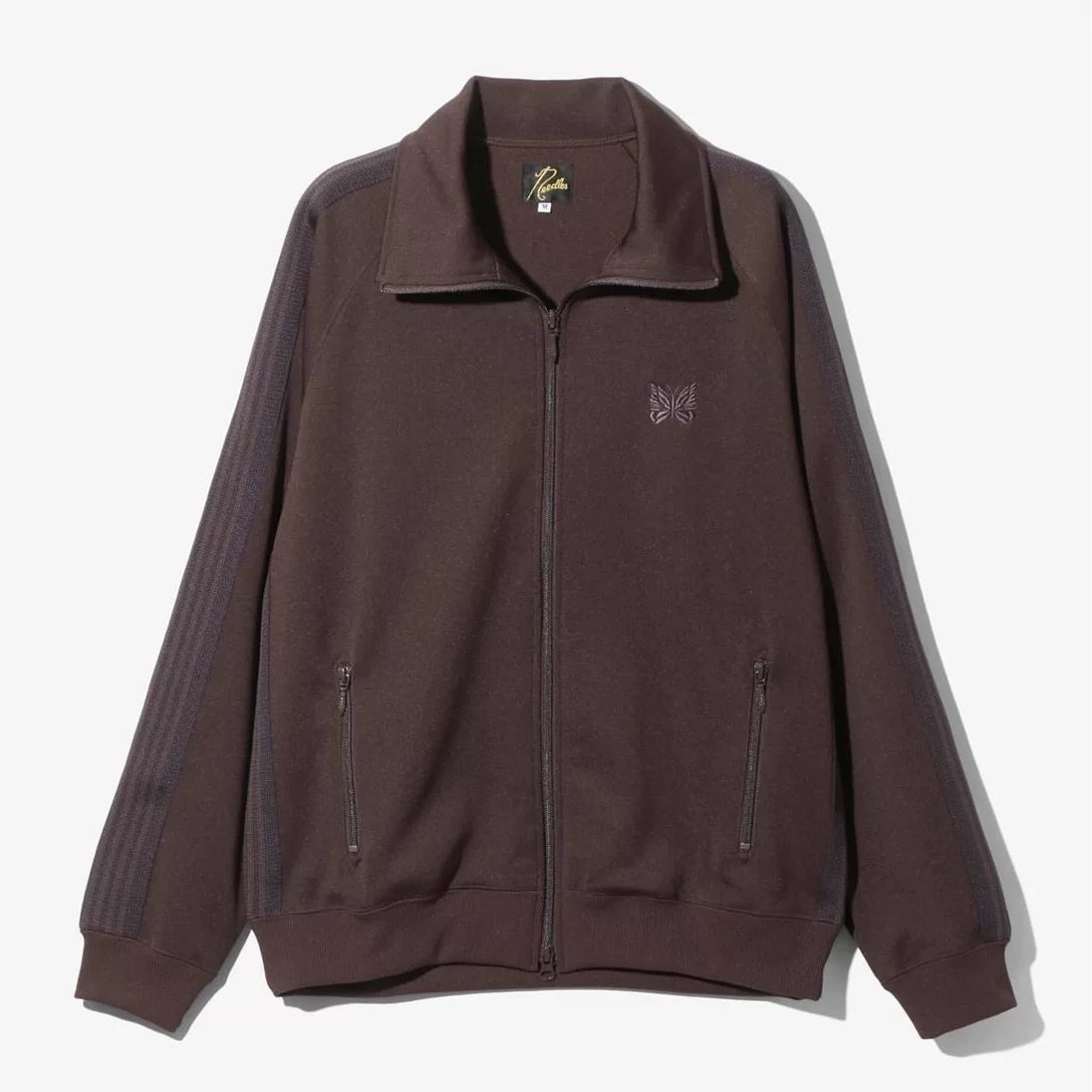 NEEDLES Butterfly Embroidered LOGO Sports Jacket Set Japanese Loose Straight Pants Zipper Jacket for Men and Women (3)