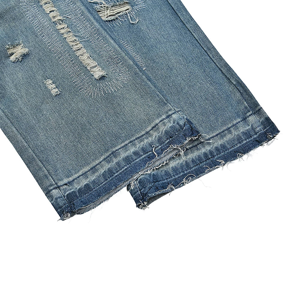 Gallery Dept washed distressed jeans
