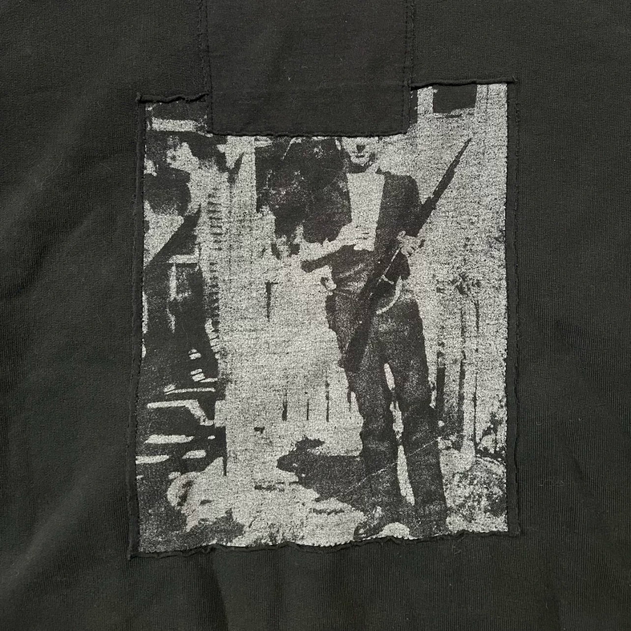 ERD melancholy rich second generation patch print coat