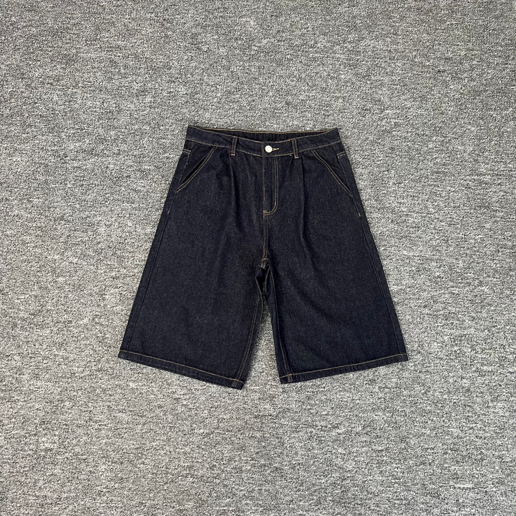 Derschutze Street Style Embroidered Denim Shorts