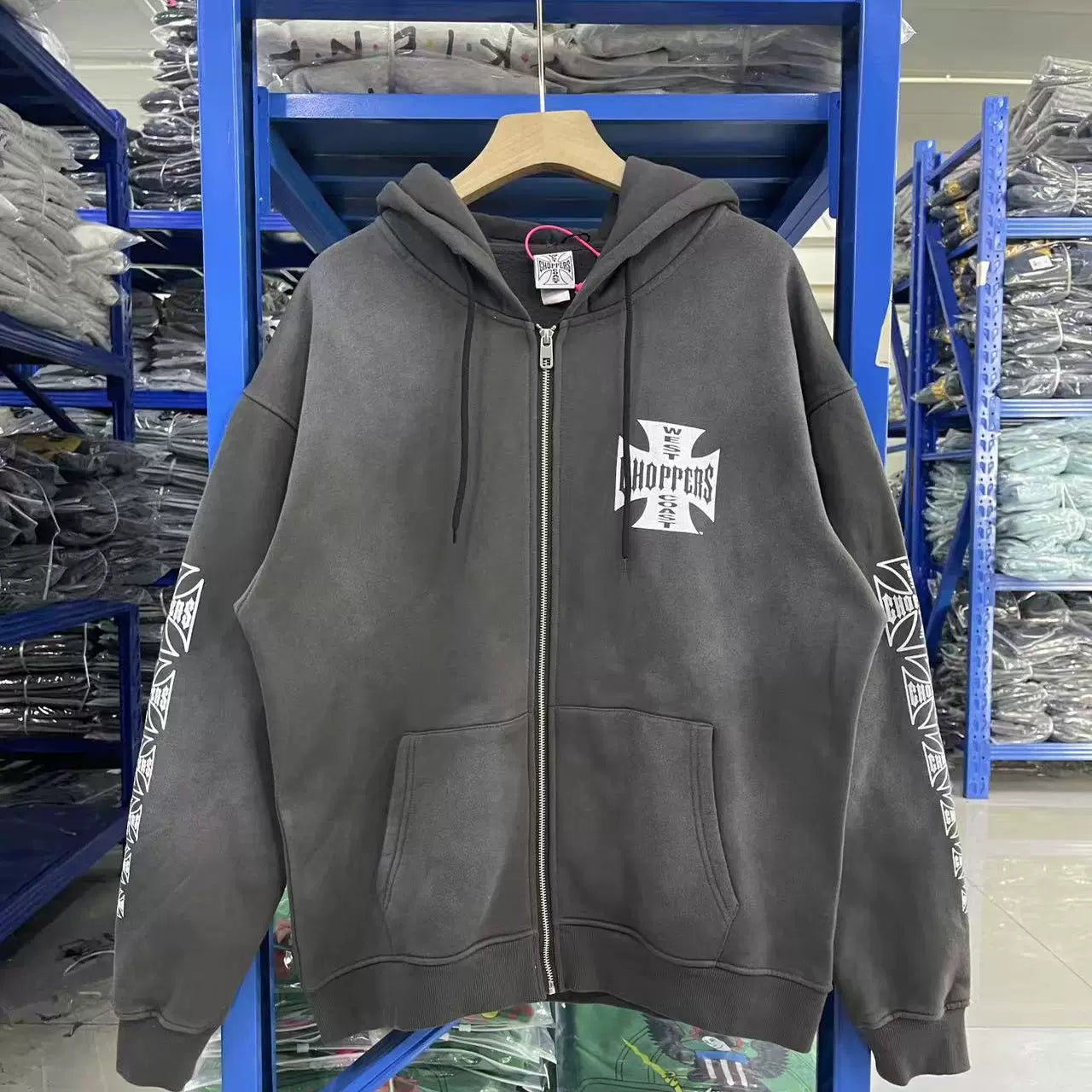 West Coast Choppers West Coast Printed Zip Coat