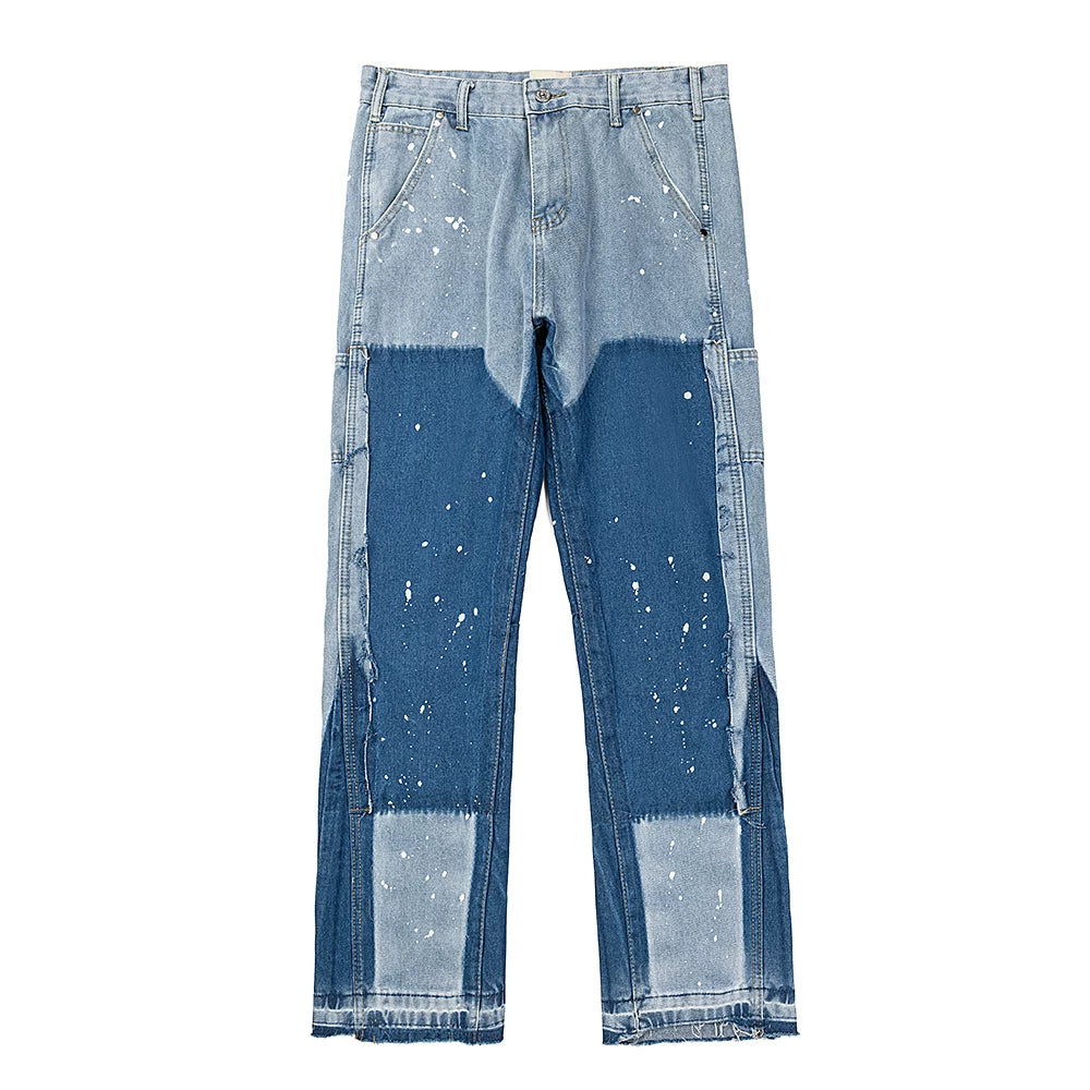 GALLERY DEPT Washed and distressed jeans