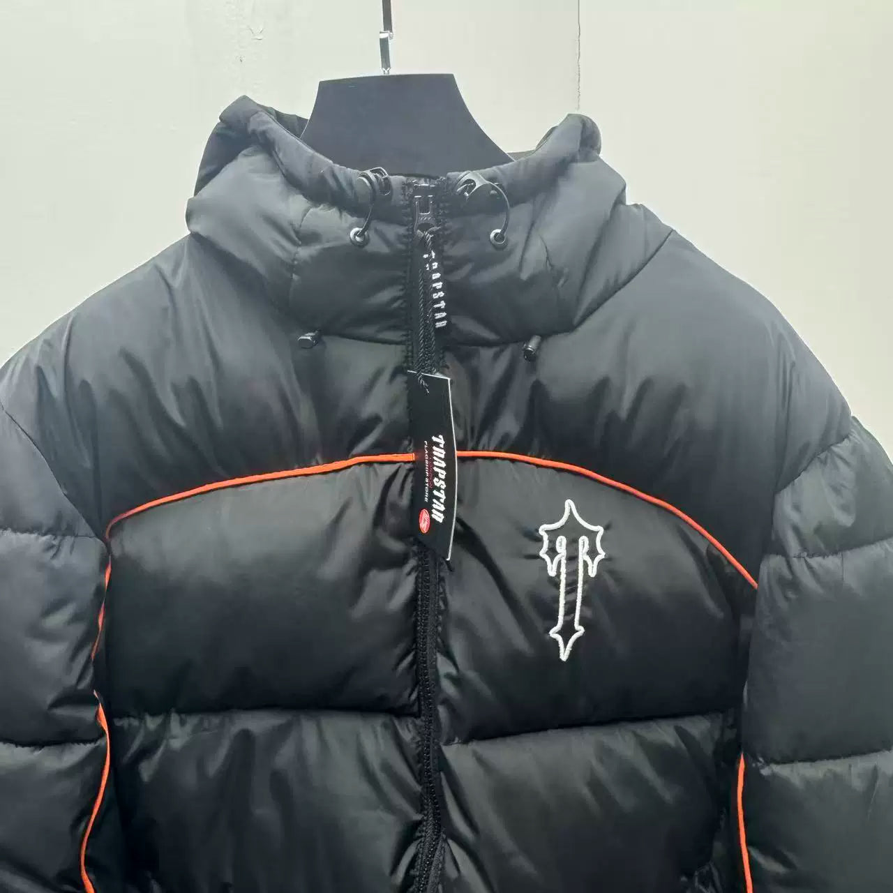 Trapstar three-dimensional embroidery cotton-padded jacket