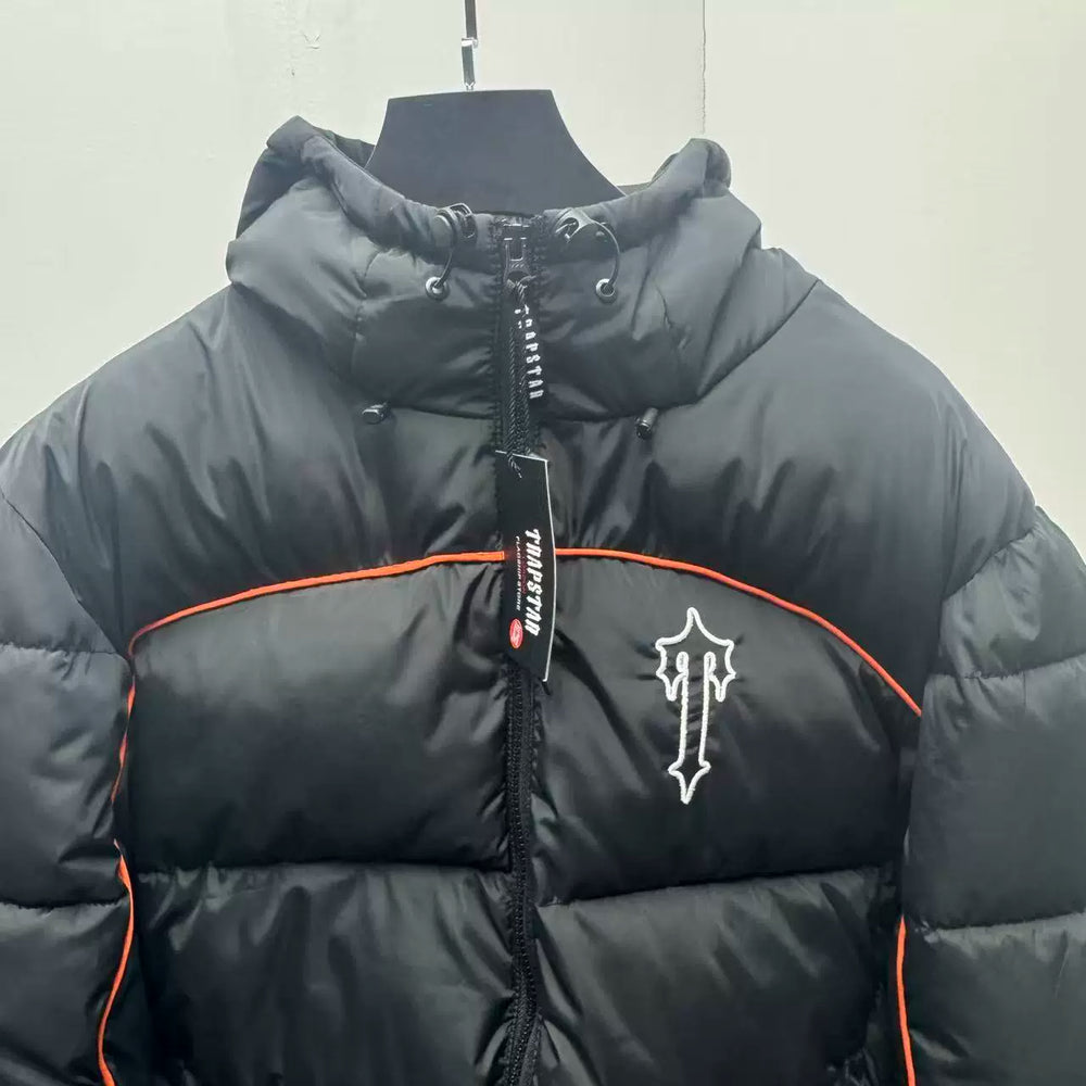 Trapstar three-dimensional embroidery cotton-padded jacket
