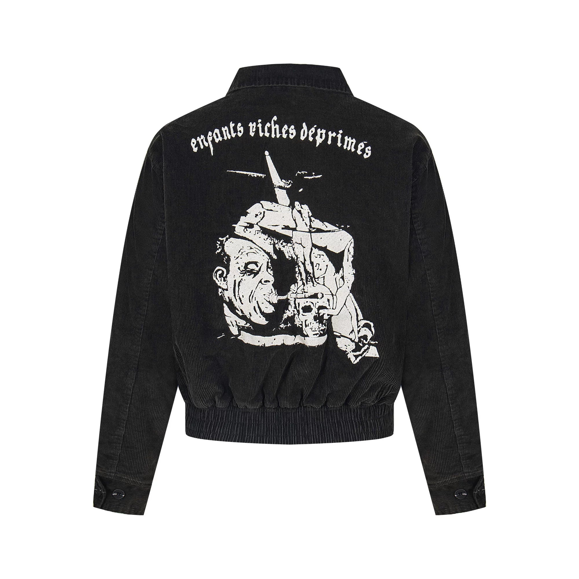 ERD heavy embroidery retro loose casual coat