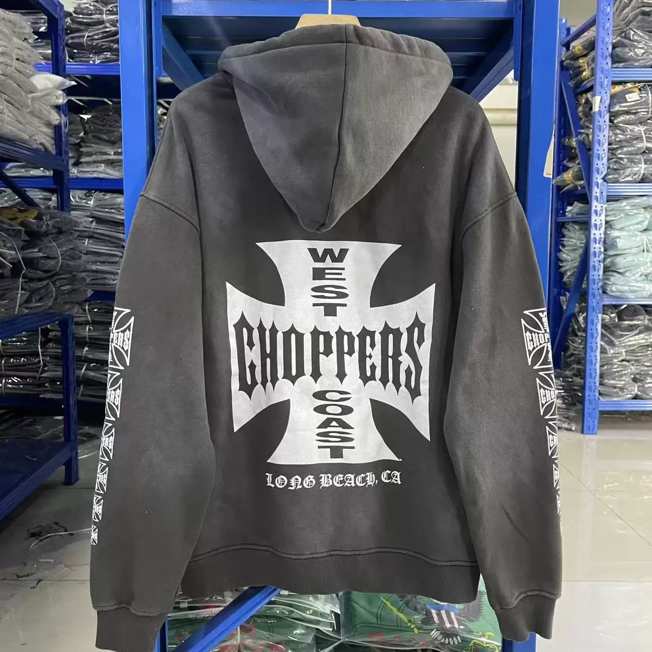 West Coast Choppers West Coast Printed Zip Coat