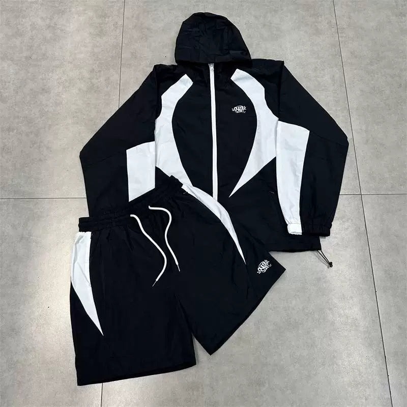 Synaworld embroidery woven leisure sports set