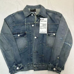 ERD washed spoiled denim jacket