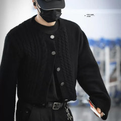 ERD Twisted knit sweater coat