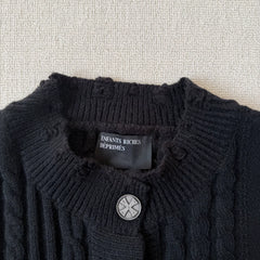ERD Twisted knit sweater coat