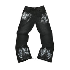 Gallery Dept American Retro Splatter Painting Denim Jeans