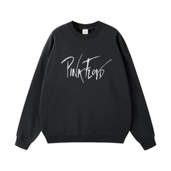 Pink Floyd摇滚乐队美式街头枪花涅槃男女黑灰白纯棉连帽圆领卫衣 (4)