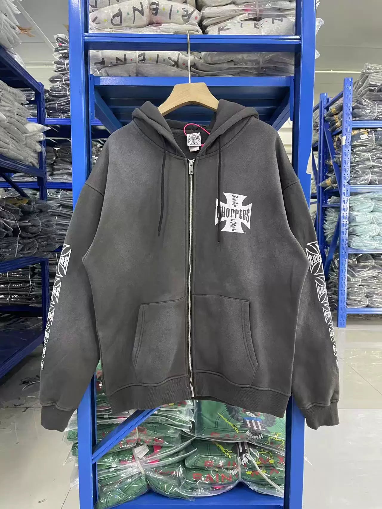 West Coast Choppers West Coast Printed Zip Coat