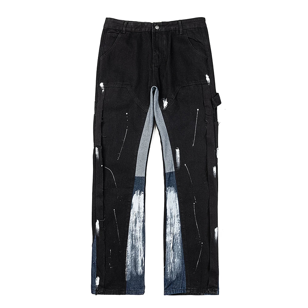 GALLERY DEPT Washed and distressed jeans