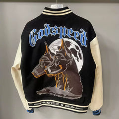 GODSPEED Heavy Embroidered Stitch Jacket