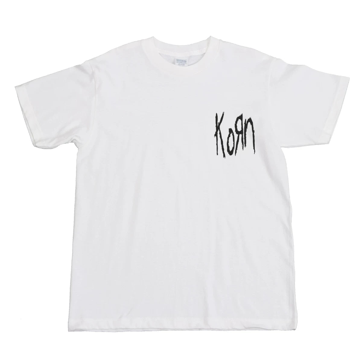 KORN Rock Band Metallica Queen Nirvana Gunslinger ACDC Black and White Loose Cotton Short sleeved T-shirt