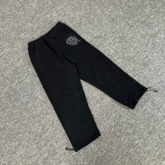 Mertra classic embroidery versatile straight-leg casual pants