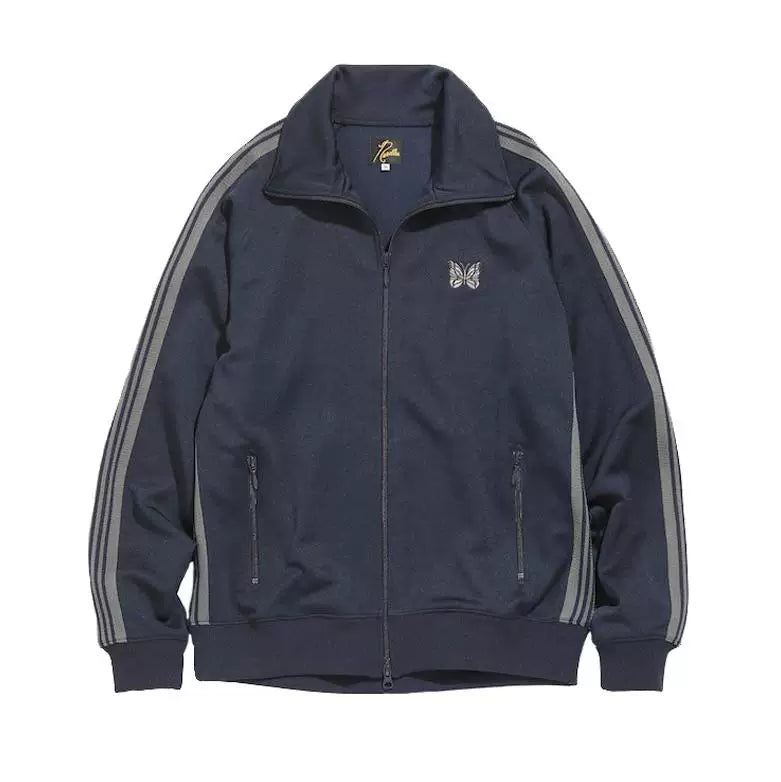 NEEDLES butterfly embroidered LOGO zip jacket