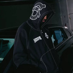 6pm Embroidered Alphabet Hoodie Set